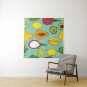 Tenture Fruit. Seamless vintage pattern (En situation (horizontale))