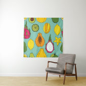 Tenture Fruit. Seamless vintage pattern (En situation)