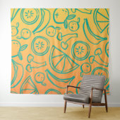 Tenture Fruits (En situation (horizontale))