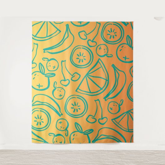 Tenture Fruits (Devant)