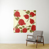 Tenture Fruits de grenade : Cartoon Arrière - plan jaune (En situation)