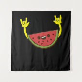 Tenture Fruits de pastèque - Fruit de pastèque été (Devant)