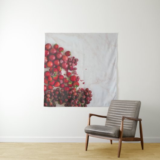 Tenture Fruits sains (En situation (horizontale))