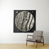 Tenture FSF Jupiter Woodcut 1 (En situation (horizontale))