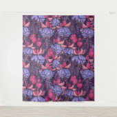 Tenture Fuchsia rose et violet (Devant)