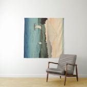 Tenture Fukeiga 4 - Ukiyo-e Japonais Vintage (En situation (horizontale))