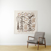 Tenture Fun 'Tis Season for Baking Design (En situation (horizontale))