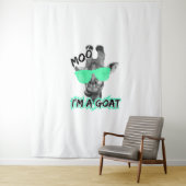 Tenture Funny Giraffe Shirt Moo Je suis une chèvre mignonn (En situation)