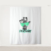 Funny Giraffe Shirt Moo Je suis une chèvre mignonn