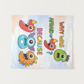 Tenture Funny Maths Numbers Joke Poster for Kids (Devant (Horizontal))