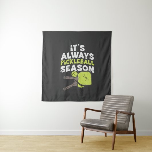 Tenture Funny Pickleball (En situation)