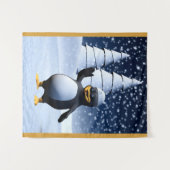 Tenture Funny Sailor Penguin (Devant (Horizontal))