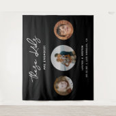 Tenture Funny Unique Enfants Photo Engagement (Devant)