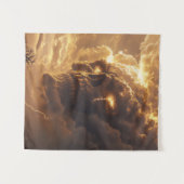Tenture Fureur du Crâne de la Tempête (Devant (Horizontal))