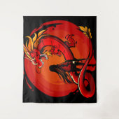 Tenture Furie du dragon céleste (Devant)