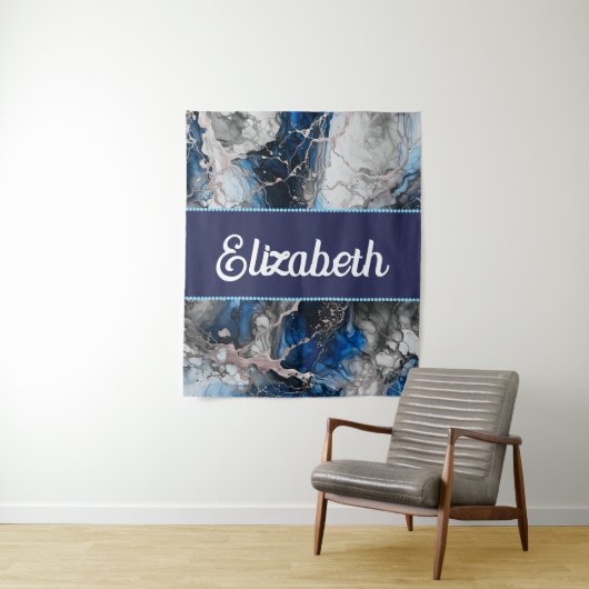 Tenture Fusion d'encre vive (En situation)