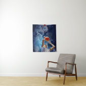 Tenture Futur Basketball All-Star (En situation)