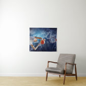 Tenture Futur Basketball All-Star (En situation (horizontale))