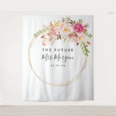 Tenture Futur Floral Rustique Mme Fête des mariées Context (Devant)