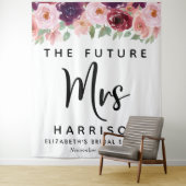 Tenture Futur mariage de Mme Bourgogne Fête de douche de m (En situation)