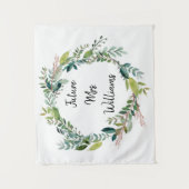 Tenture Futur Mme Greenery Foliage Fête des mariées Contex (Devant)