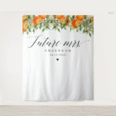 Tenture Futur Mme Oranges Fête des mariées Contexte (Devant)