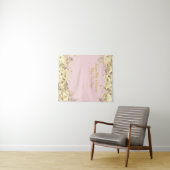 Tenture Futur Mme Pink Fête des mariées Photo Booth Arrièr (En situation (horizontale))