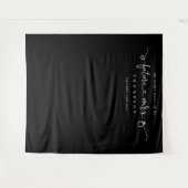 Tenture Futur Mme Toile de Fond de Photo Noir pour Enterre (Devant (Horizontal))