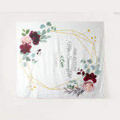 Tenture Futur panneau de fond pour photomaton avec fleurs  (Devant (Horizontal))