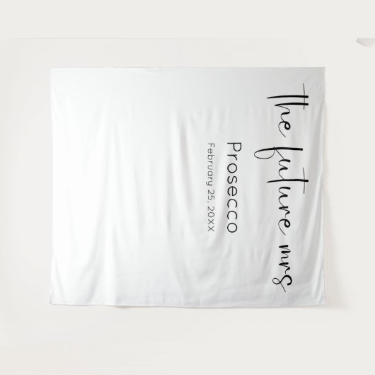 Tenture Future Mme Modern Script Fête des mariées Contexte (Devant (Horizontal))