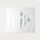 Tenture Future Mrs. Custom Bridal Shower Backdrop (Devant (Horizontal))