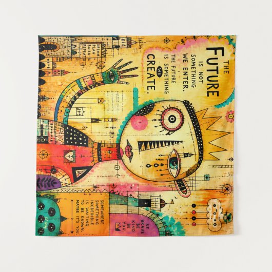Tenture Future - Wall Art (Devant (Horizontal))