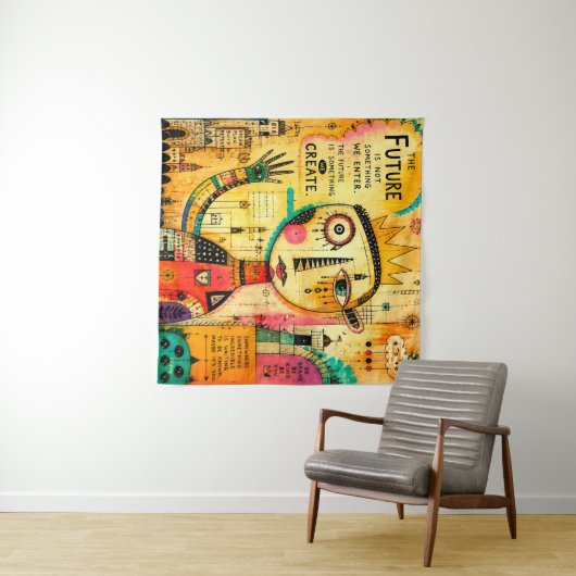 Tenture Future - Wall Art (En situation (horizontale))