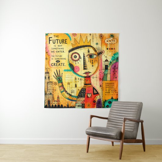 Tenture Future - Wall Art (En situation)
