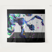 Tenture Gagnant du ballet synthographique (Devant (Horizontal))