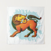 Tenture Gajasinha – Mythical Guardian of Strength (Devant)