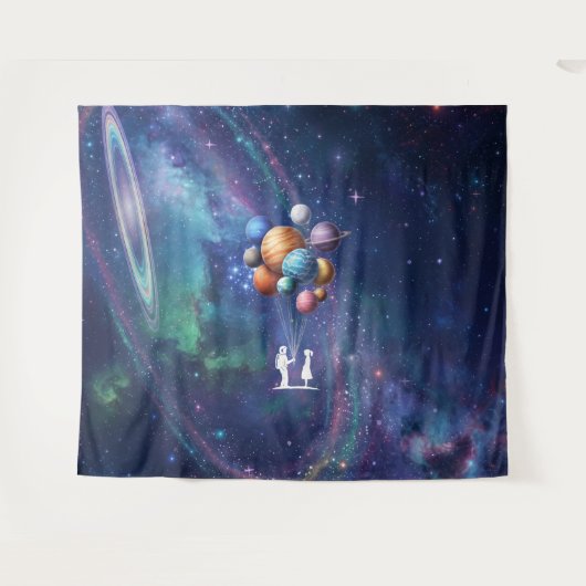 Tenture Galaxie (Devant (Horizontal))