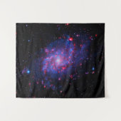 Tenture Galaxie du Triangle Moyenne (Devant (Horizontal))
