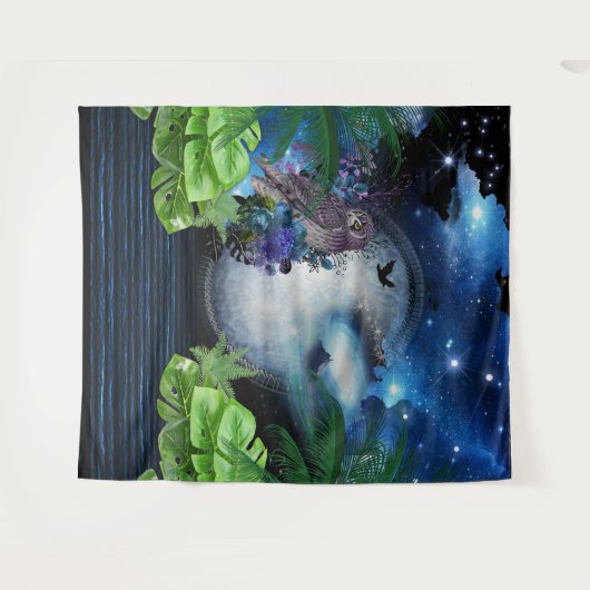 Tenture Galaxie spatiale (Devant (Horizontal))