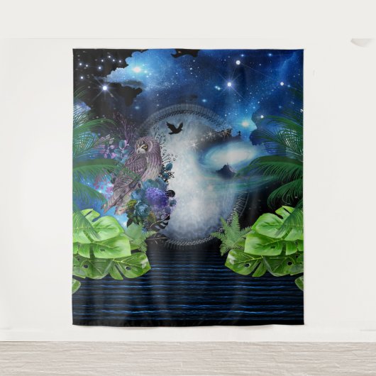 Tenture Galaxie spatiale (Devant)