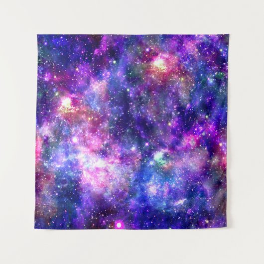 Tenture Galaxy Night Imprimer Design cosmique (Devant (Horizontal))