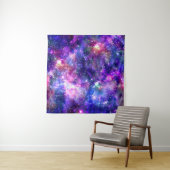 Tenture Galaxy Night Imprimer Design cosmique (En situation (horizontale))