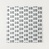 Tenture Gamer Gift - Jouons au jeu (Devant (Horizontal))