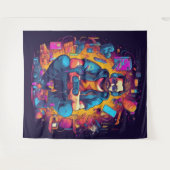 Tenture Gamer Tapestry (Devant (Horizontal))