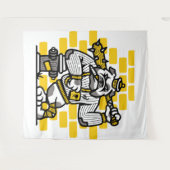 Tenture Gang du Bulldog (Devant (Horizontal))