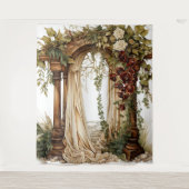 Tenture Garden Elegance Custom Wedding Backdrop (Devant)