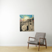 Tenture Garden Tomb He is Risen  (En situation)