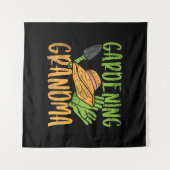 Tenture Gardening Grandma (Devant (Horizontal))