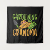 Tenture Gardening Grandma (Devant)