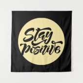 Tenture Garder le jaune positif (Devant)